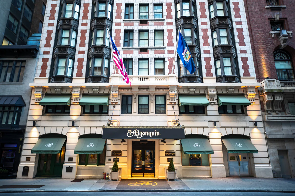 The Algonquin Hotel: A New York Icon Steeped in Wit and Whimsy hero image