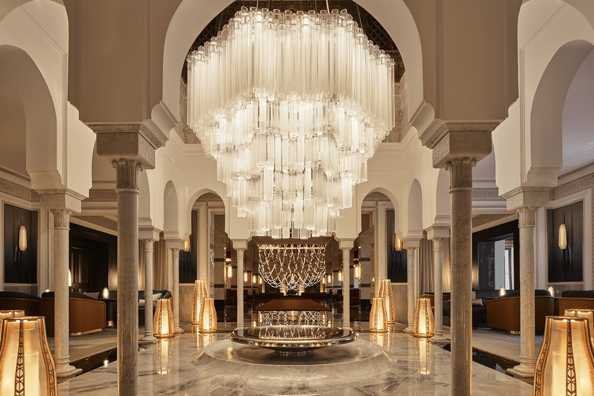 Grandeur of Hotel La Mamounia in Marrakesh, Morocco hero image